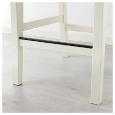ІНГОЛЬФ Стілець барний, білий, 63 см 10122647 ІКЕА, IKEA INGOLF, фото 3
