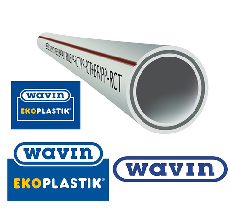 Пластиковые трубы Wawin Ecoplastic Fiber Basalt Plus pn28 d32 Ecoplastik, фото 2