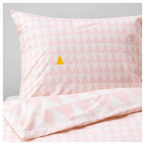 СТИЛЛСАМТ Комплект постільної білизни, світло-рожевий, 150x200/50x60 см 20358668 ІКЕА, IKEA, STILLSAMT, фото 2