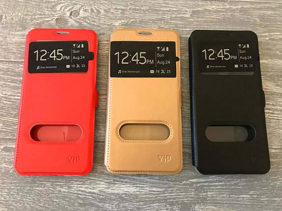 Шкіряний чохол-книжка VIP для Xiaomi Redmi 5 Plus (3 кольори), фото 2