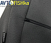 Чохли на сидіннях (Тернополь) 3110 Волга (сіра вставка) з логотипом!  (ФОТО ЗРАЗОК!), фото 7