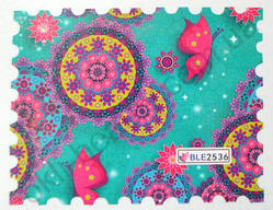 Водна наклейка для дизайну нігтів BLE 2536