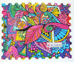 Водна наклейка для дизайну нігтів BLE 2542