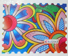 Водна наклейка для дизайну нігтів BLE 2543