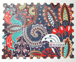 Водна наклейка для дизайну нігтів BLE 2544