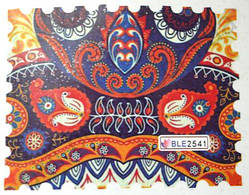 Водна наклейка для дизайну нігтів BLE 2541