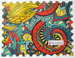 Водна наклейка для дизайну нігтів BLE 2547