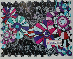 Водна наклейка для дизайну нігтів BLE 2548