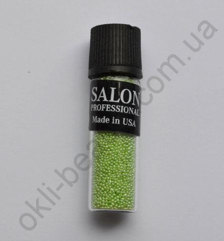 Бульонки для дизайну нігтів Salon (салатові), фото 1