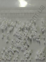Жемчуг белый для дизайна ногтей (1,5 мм) 100 шт/пак