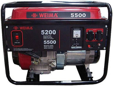 Бензиновий генератор WEIMA(Вейма) WM5500E
