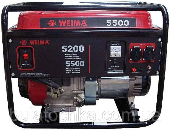 Бензиновый генератор WEIMA(Вейма) WM5500E - фото 1 - id-p53571412