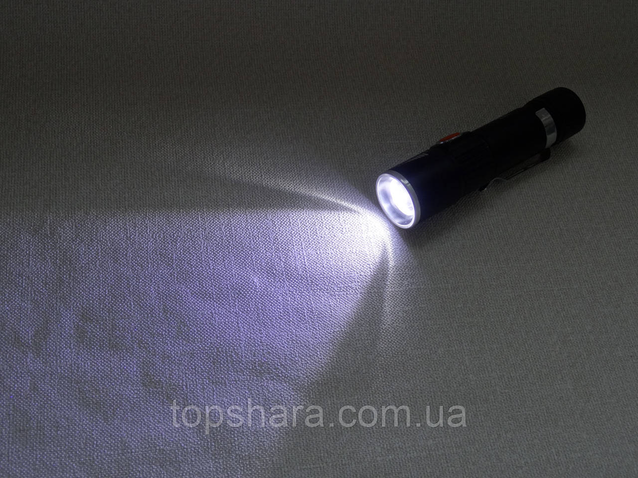 Фонарь карманний Bailiong BL-616-T6 mini-zoom USB