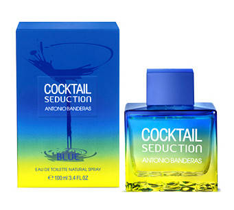 Парфум для чоловіків Antonio Banderas Cocktail Blue Seduction for Men (Антоніо Бандерас Коктейл Седакшн Блю)