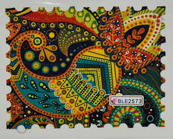 Водна наклейка для дизайну нігтів BLE 2573