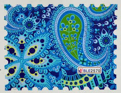 Водна наклейка для дизайну нігтів BLE 2570