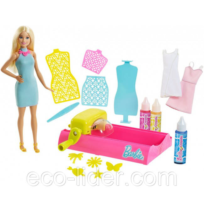 Набір Barbie x Crayola "Фабрика чарівних фарб"