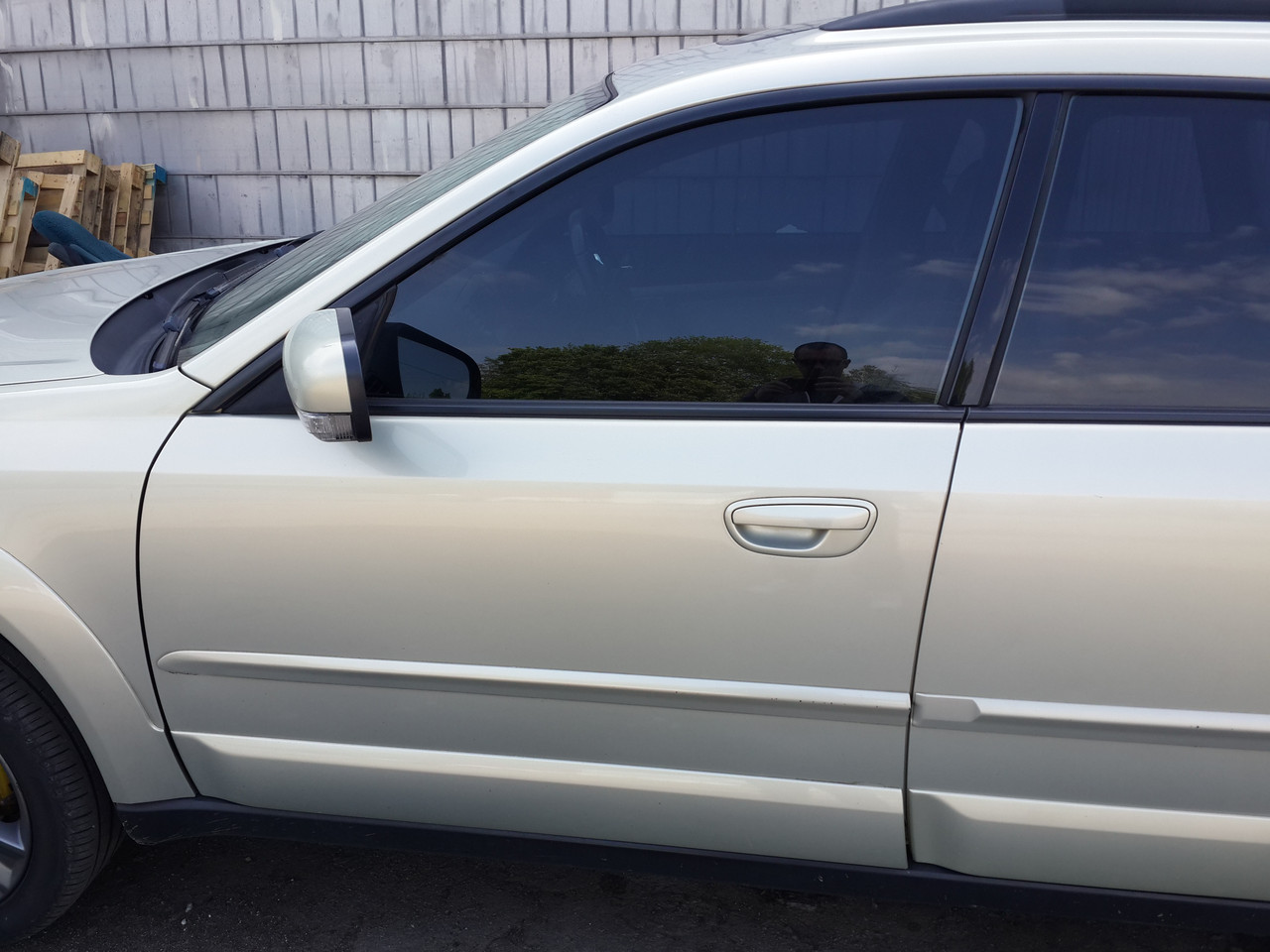 Молдинг передніх дверей Subaru Outback, Legacy B13 03-08, 2.5, 91112AG29ANN