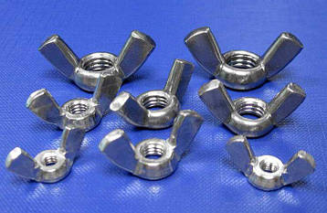 Гайка-баранчик М6 нержавіюча | DIN 315 ГОСТ 3032, фото 1