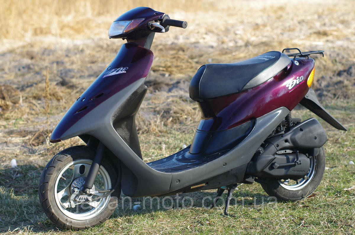 Мопед Honda Dio 34 (вишнёвый металлик) 49 см.куб - фото 2 - id-p53596587