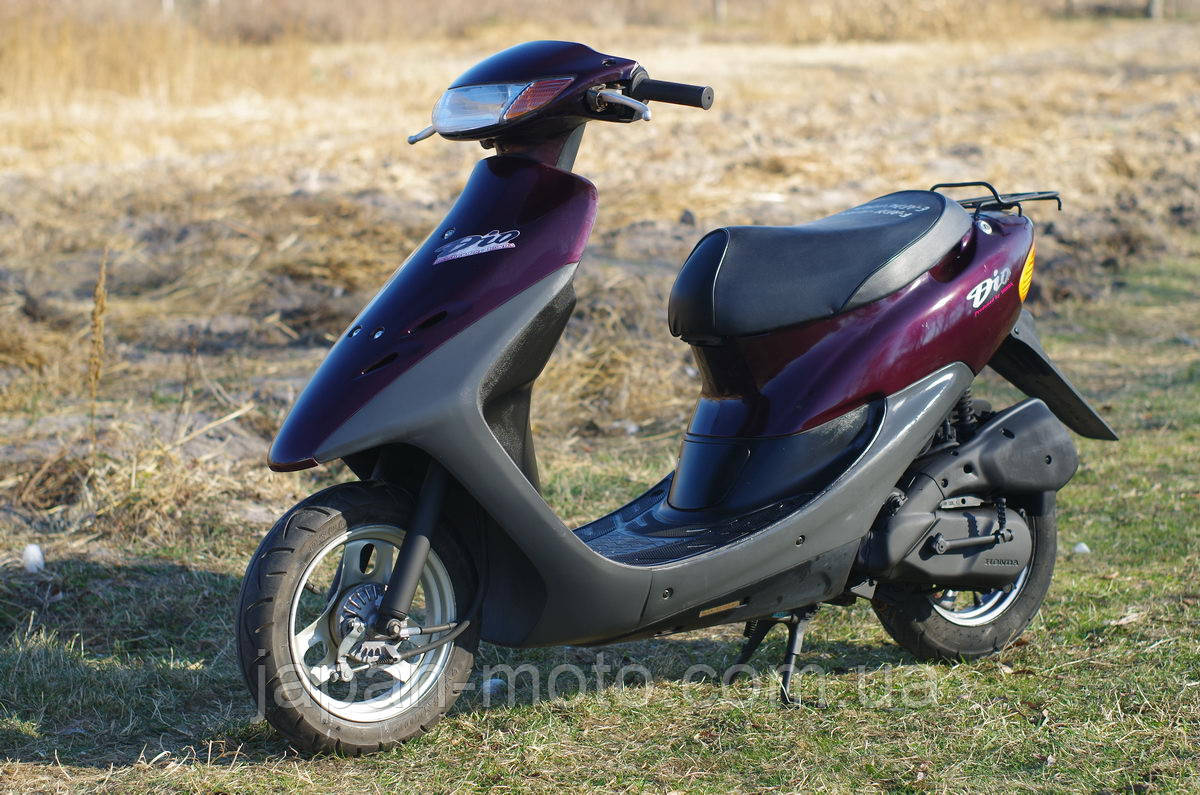 Мопед Honda Dio 34 (вишнёвый металлик) 49 см.куб - фото 3 - id-p53596587