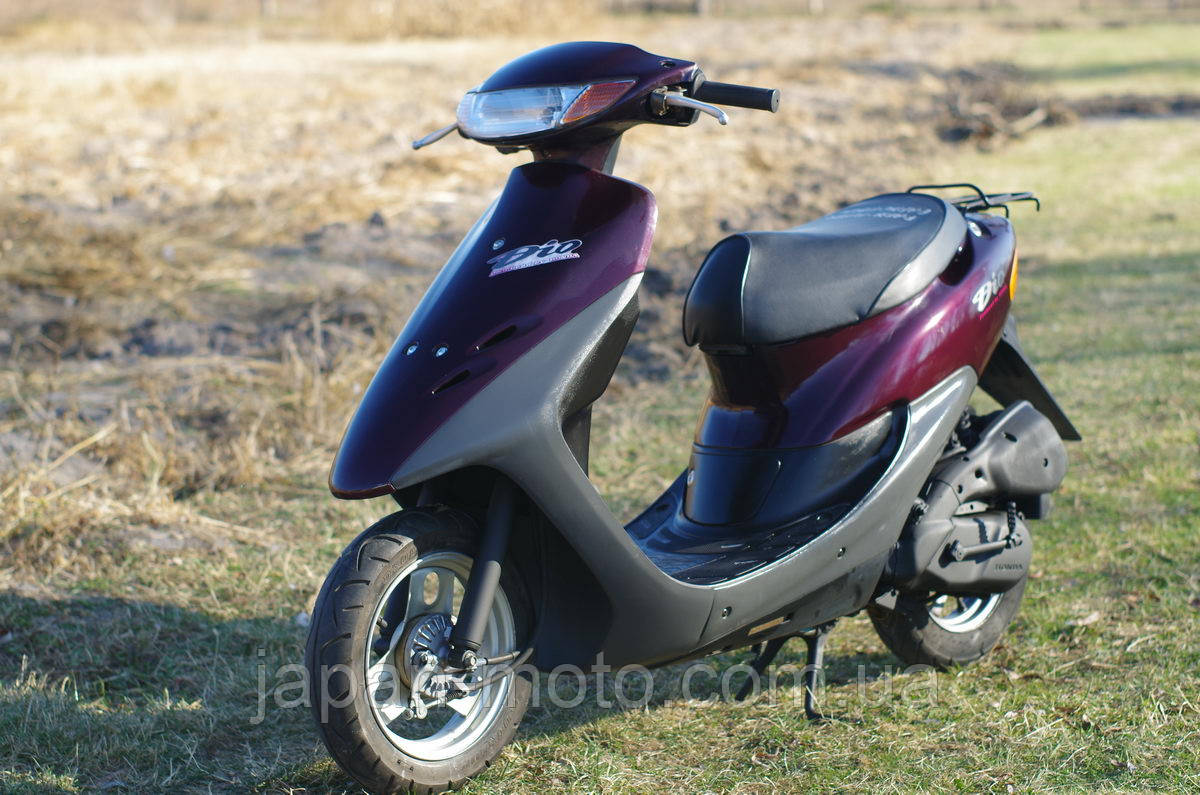 Мопед Honda Dio 34 (вишнёвый металлик) 49 см.куб - фото 4 - id-p53596587