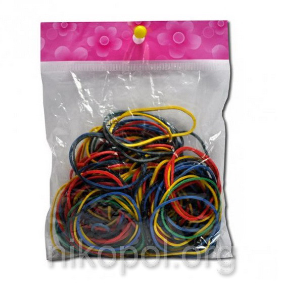 Гумки для грошей кольорові 50 гр.