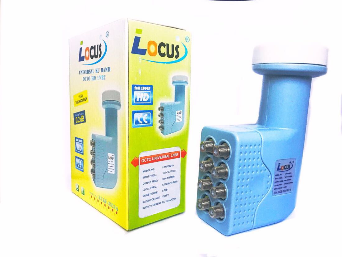 Супутниковий конвертер LOCUS Octo (8) LCKF 3821 A