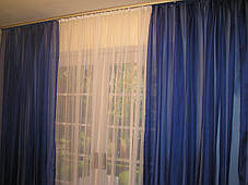 Готові декоративні штори з вуалі 2 шт., фото 3