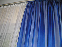 Готові декоративні штори з вуалі 2 шт., фото 4