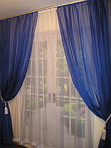 Готові декоративні штори з вуалі 2 шт., фото 5