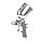 Пневматичний фарборозпилювач HP INTERTOOL PT-0205, фото 4