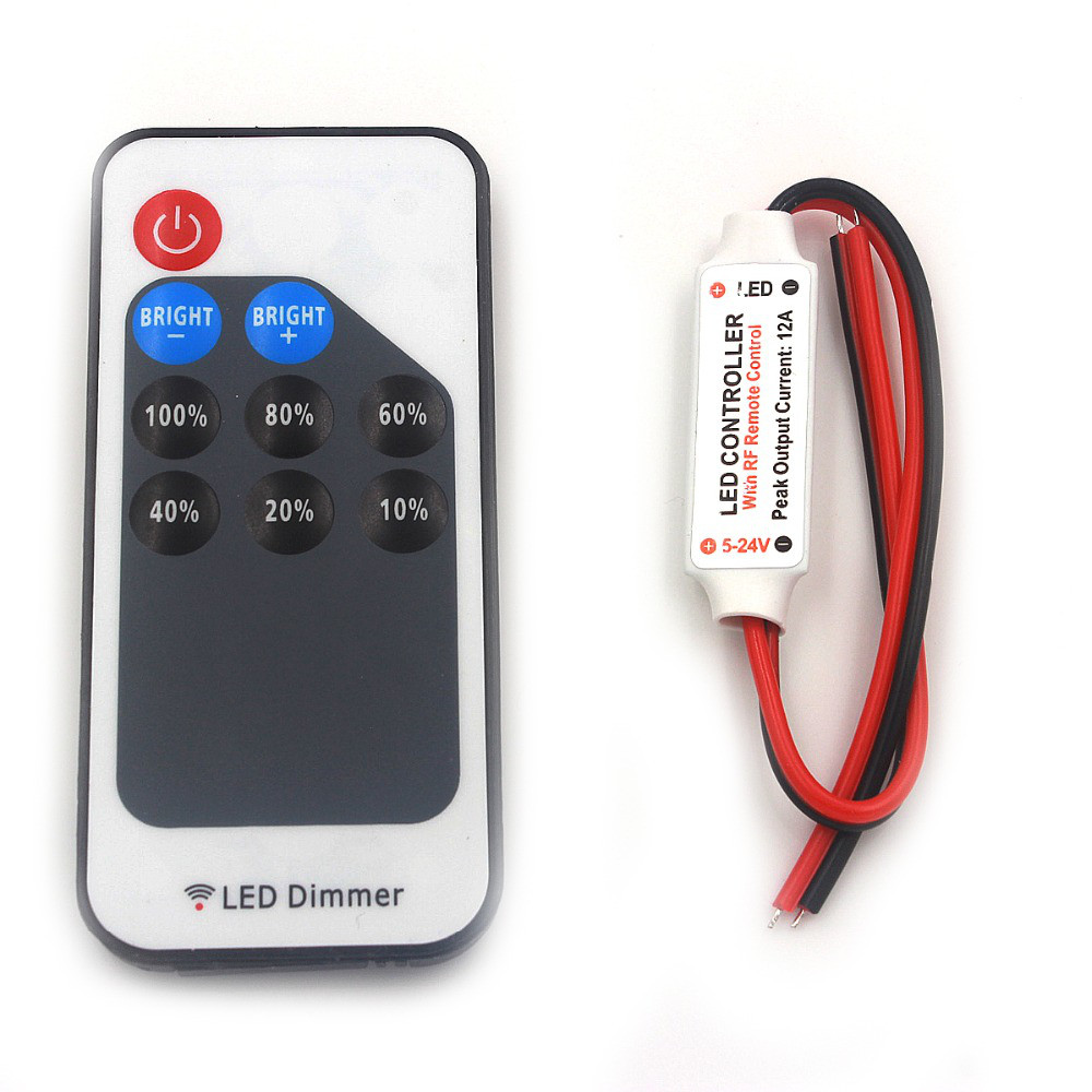 LED-димер 12A RF 72W 12V mini (9 кнопок) для світлодіодної стрічки