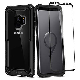 Чохол Spigen для Samsung S9 Hybrid 360, Black