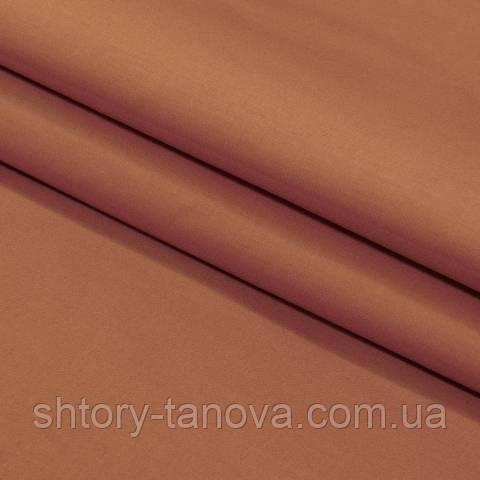 Декоративна тканина для штор, однотонна хурма, фото 1
