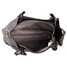 Сумка жіноча Fashion 2 в 1 темно-сіра 408869Dg, фото 3