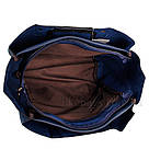 Сумка жіноча Fashion 2 в 1 темно-синя 401621Db, фото 4