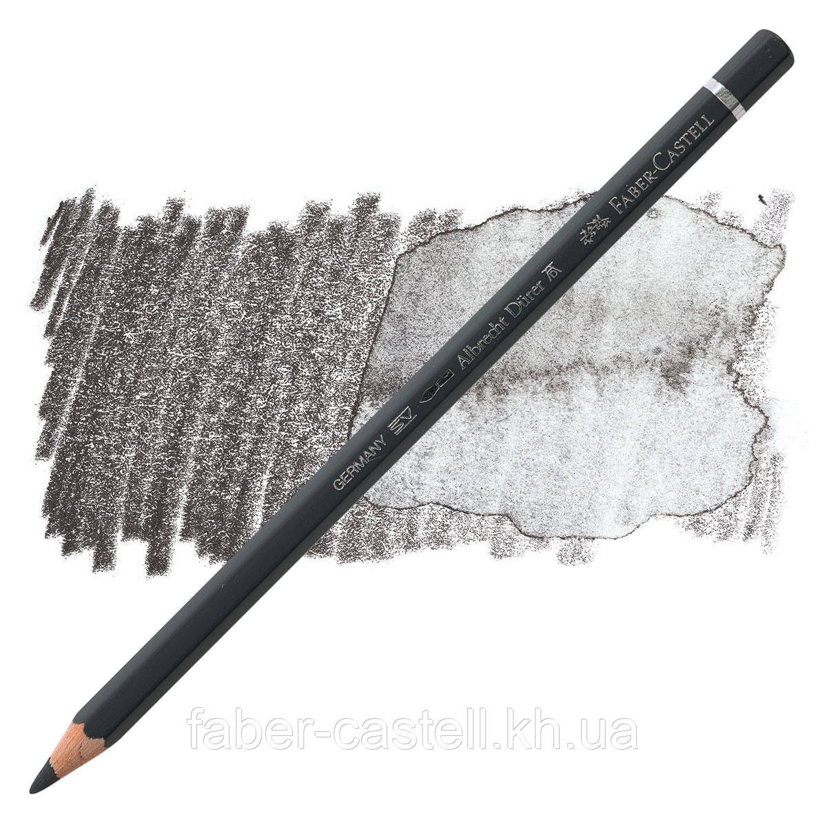 Олівець акварельний кольоровий Faber-Castell Albrecht Dürer колір холодний сірий VI (Cold Gray VI) №235, 117735