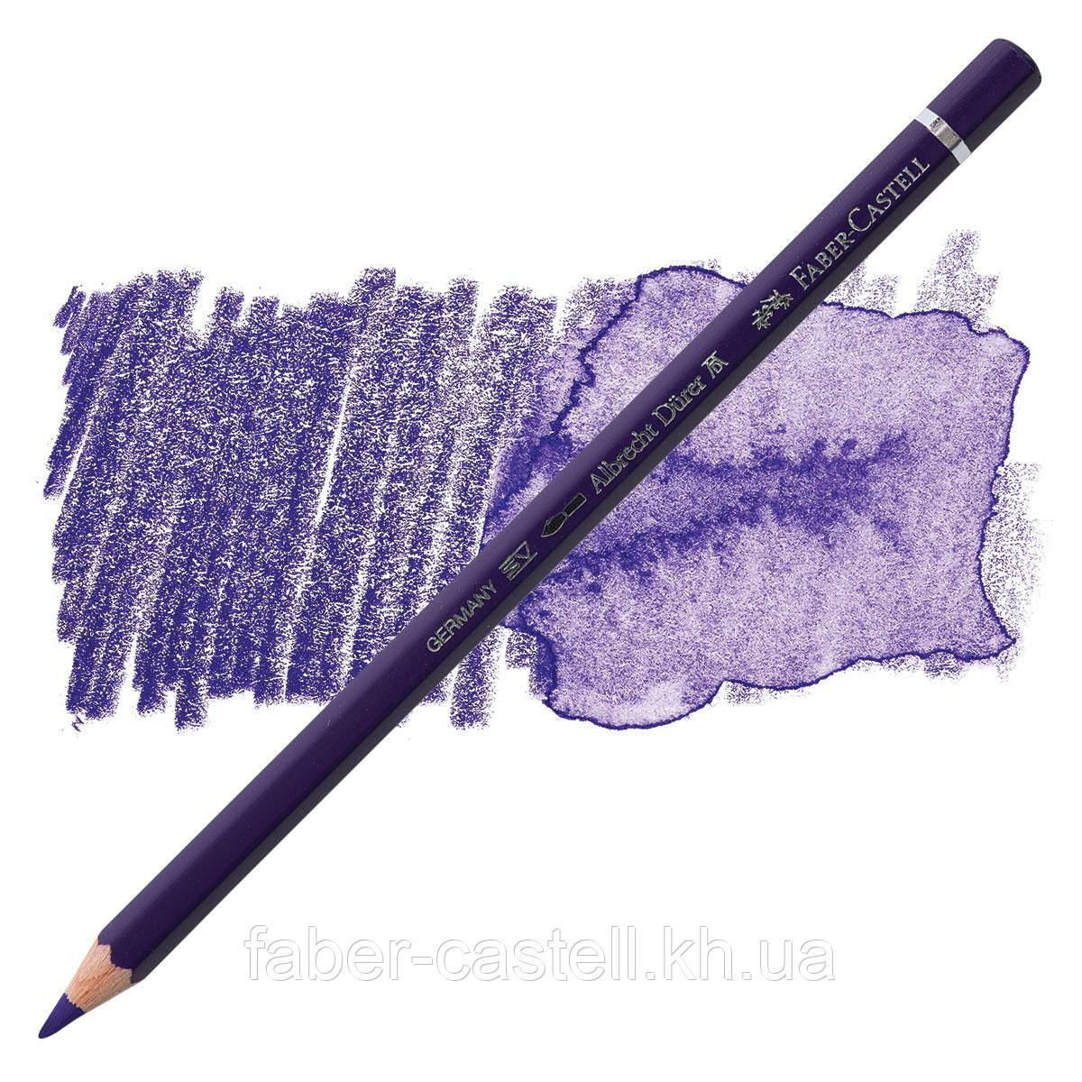 Олівець акварельний кольоровий Faber-Castell Albrecht Dürer колір бузьковий ( Mauve ) № 249, 117749