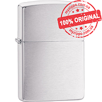 Зажигалка Zippo Brushed Chrome 200