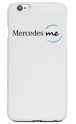 Чохол для iPhone 6 Mercedes me White Plastic Case Soft Touch (B66958089)