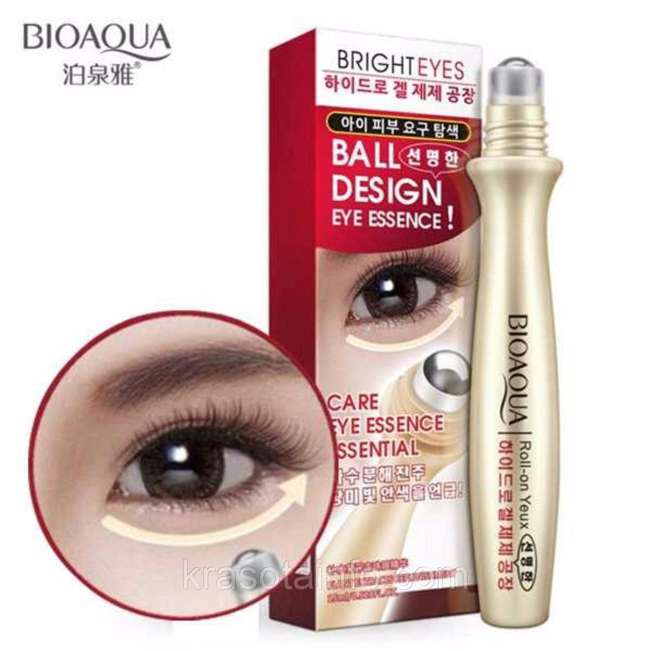 Сироватка-ролер для повік BIOAQUA Bright Eyes Essence – 15ml