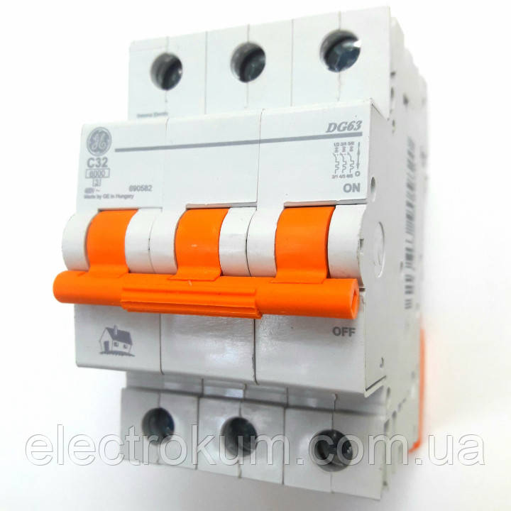 Автоматический Выключатель 3 Полюса 32А General Electric — Купить ...