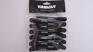 Затискач перукарський Toni&Guy 12 шт.