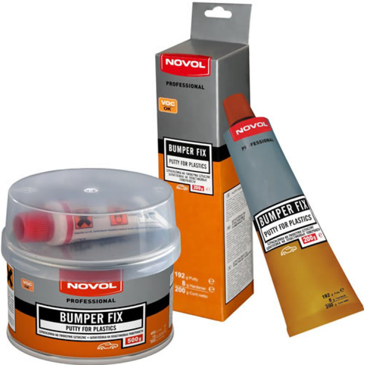 Шпатлевка для пластика Novol BUMPER FIX 0,5 кг (ID#34233447), цена: 219 ...