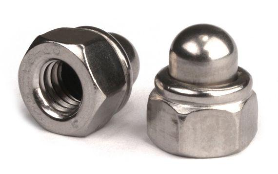 Гайка М16 з нержавіючої сталі DIN 986, самоконтрящаяся колпачковая