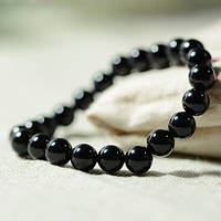 Браслет із чорного Агата