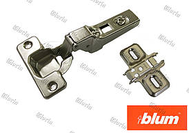 Завіса Blum Clip без пружини напівнакладна 70M2650