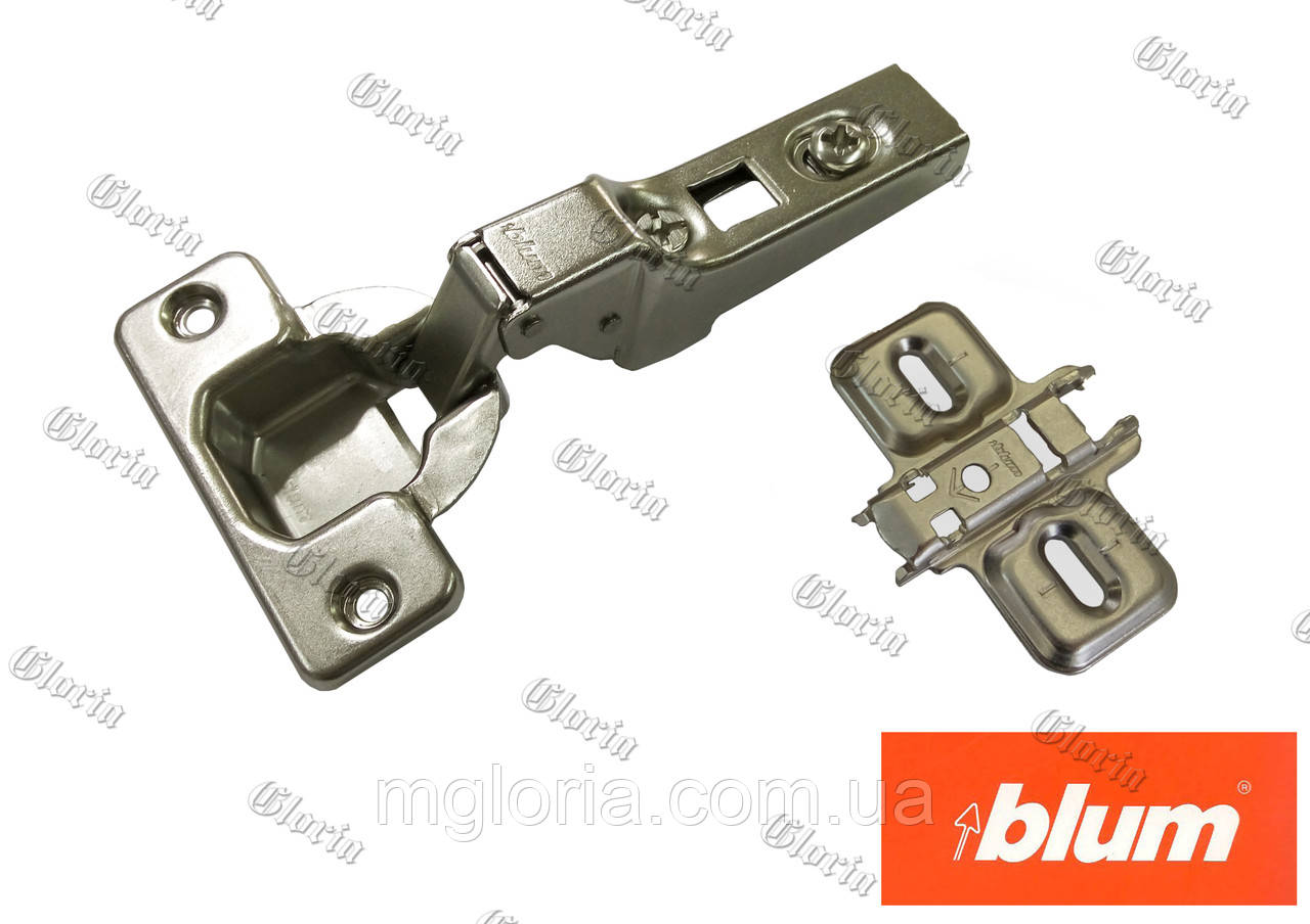 Завіса Blum Clip без пружини напівнакладна 70M2650, фото 1