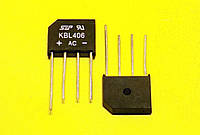 Діодний міст KBL406 600v 4A (600в,4А)